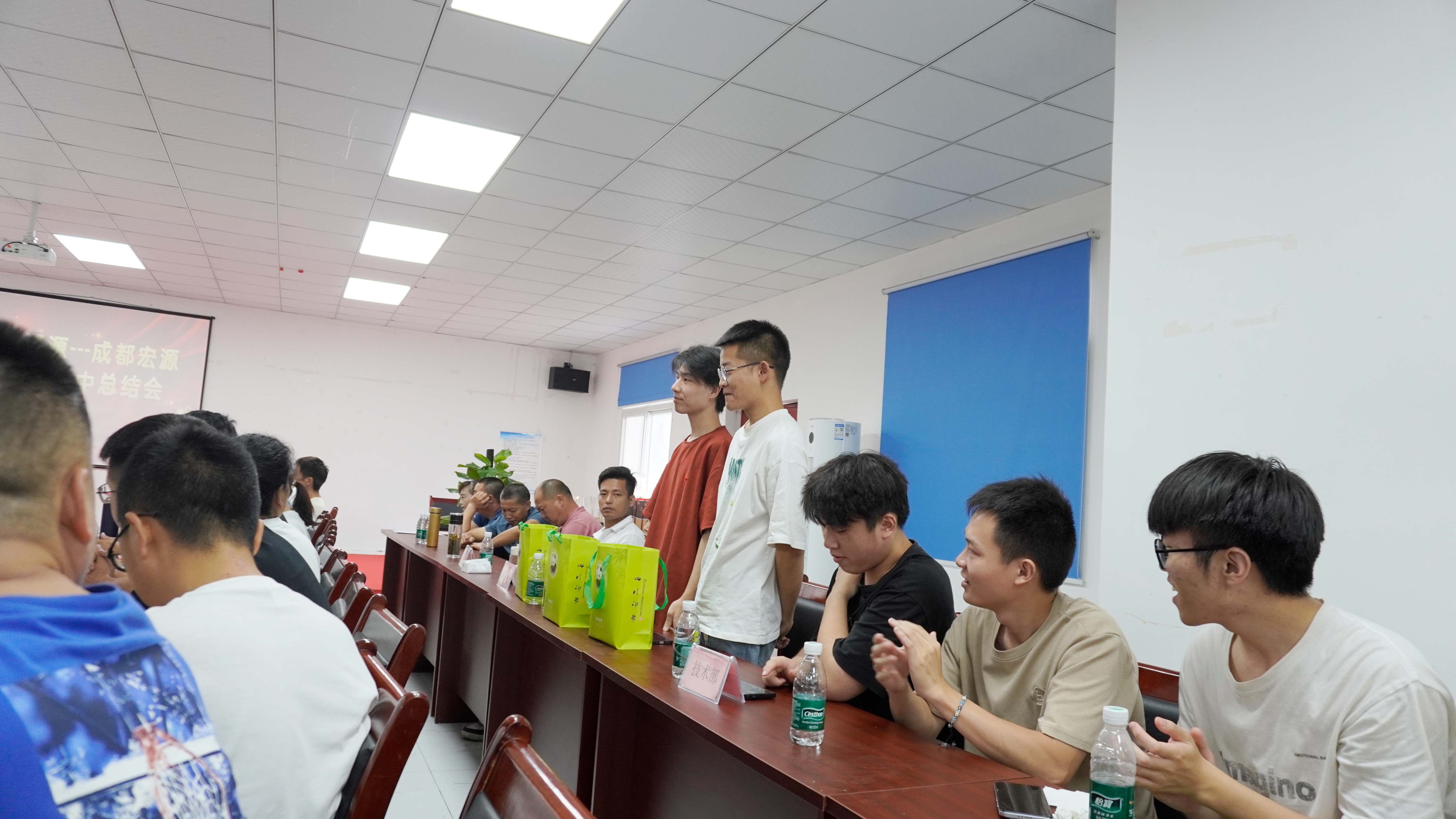 涵源环保年中总结会